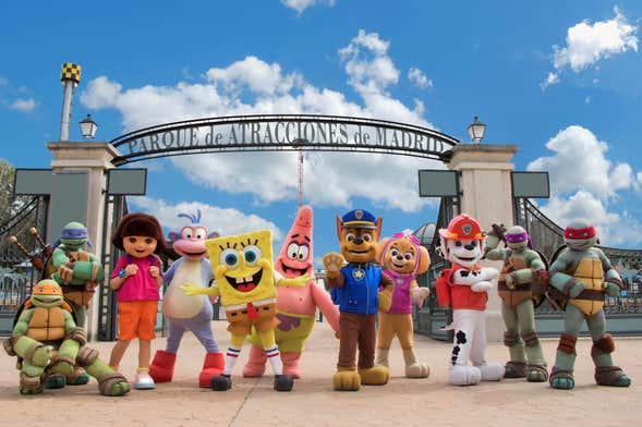 Billet pour le parc d'attractions de Madrid