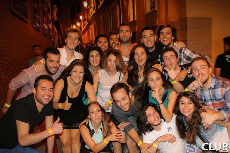 Bon moment en compagnie des gens du Pub Crawl