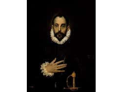 Musée du Prado, Le Chevalier à la main sur la poitrine