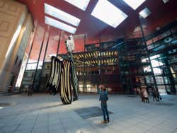 Une sculpture du musée Reina Sofia