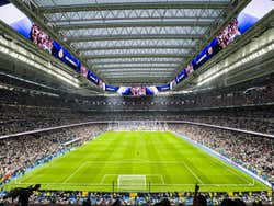 Jour de match au stade Santiago Bernabéu rénové