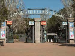 Le parc d'attraction de Madrid
