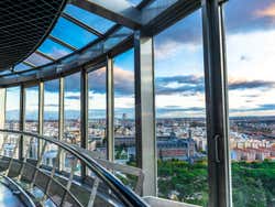 Vue depuis le phare de Moncloa